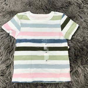 Epic Threads | Boy's T-shirt | White | Stripes |